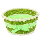 Корзинка декоративная "Полянка" 7х16 х16 см - Фото 1