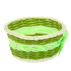 Корзинка декоративная "Полянка" 7х16 х16 см - Фото 2