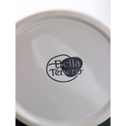 Банки для хранения сыпучих на бамбуковой подставке BellaTenero, 6 предметов: 3 банки 150 мл, 250 мл, 350 мл, 3 ложки, белые - Фото 6