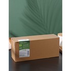 Банки для хранения сыпучих на бамбуковой подставке BellaTenero, 6 предметов: 3 банки 150 мл, 250 мл, 350 мл, 3 ложки, белые - Фото 7