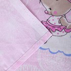 Постельное бельё BABY Мишка на облаках, цвет розовый, 112х147см,110х150см, 60х60см, бязь 142гр/м, 100% хлопок - Фото 4