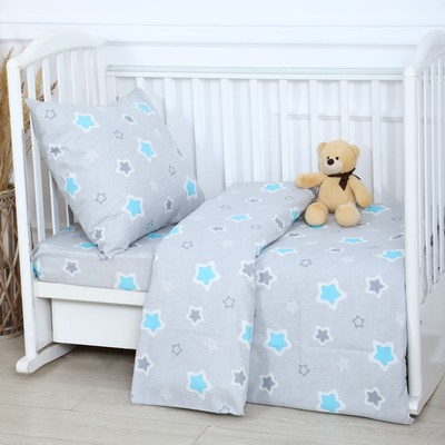 Постельное бельё ясельное «Звездочки. медом», бязь