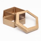 Коробка под сухофрукты менажница 18.5×18.5×5.5 см - Фото 3