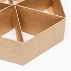 Коробка под сухофрукты менажница 18.5×18.5×5.5 см - Фото 4