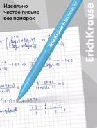 Ручка шариковая ErichKrause R=301 Pastel Stick, узел 0.7 мм, синяя - Фото 3