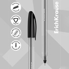 Ручка шариковая ErichKrause U-108 Classic Stick, узел 1.0 мм, чернила чёрные, супермягкое письмо, длина линии письма 1000 метров 9521487 - фото 16767344