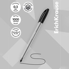 Ручка шариковая ErichKrause U-108 Classic Stick, узел 1.0 мм, чернила чёрные, супермягкое письмо, длина линии письма 1000 метров 9521487 - фото 16767345