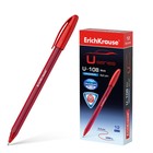 Ручка шариковая ErichKrause U-108 Original Stick, узел 1.0 мм, чернила красные - фото 319313588