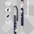 Ручка шариковая ErichKrause ColorTouch Lily, узел 0.7 мм, чернила синие, покрытие Soft Touch, длина линии письма 2000 метров 9521503