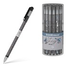Ручка гелевая ErichKrause Frozen Beauty Stick, узел 0.38 мм, грип, чёрная - фото 319313677
