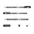 Ручка гелевая ErichKrause Frozen Beauty Stick, узел 0.38 мм, грип, чёрная - Фото 3