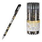 Ручка гелевая ErichKrause Magic Sky Stick, узел 0.38 мм, грип, чёрная - фото 51651579