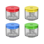 Точилка 1 отверстие ErichKrause S-Keg, с контейнером, цвет корпуса микс - Фото 2