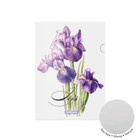 Набор из 3 папок-уголков А4, 180 мкм, ErichKrause Soft Iris, полупрозрачный, с тиснением "софт-тач", микс с рисунком - фото 25579845