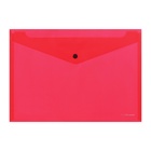 Папка-конверт на кнопке А4, 140 мкм, ErichKrause Fizzy Classic, непрозрачный, тиснение, микс - Фото 10