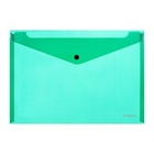 Папка-конверт на кнопке А4, 140 мкм, ErichKrause Fizzy Classic, непрозрачный, тиснение, микс - Фото 7