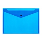 Папка-конверт на кнопке А4, 140 мкм, ErichKrause Fizzy Classic, непрозрачный, тиснение, микс - Фото 8