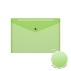 Папка-конверт на кнопке А4, 140 мкм, ErichKrause Fizzy Neon, полупрозрачный, тиснение, микс - Фото 2