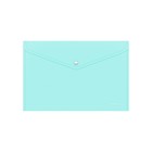 Папка-конверт на кнопке А4, 180 мкм, ErichKrause Diagonal Pastel, непрозрачный, тиснение, микс - Фото 3