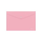 Папка-конверт на кнопке А4, 180 мкм, ErichKrause Diagonal Pastel, непрозрачный, тиснение, микс - Фото 4