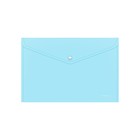 Папка-конверт на кнопке А4, 180 мкм, ErichKrause Diagonal Pastel, непрозрачный, тиснение, микс - Фото 5