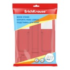 Подставка для книг ErichKrause Base, Classic, пластик, красная - Фото 2