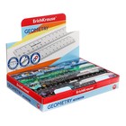 Линейка 15 см дизайн ErichKrause, микс из 5 дизайнов, в коробке-дисплее (universal) (комплект 2 шт) - фото 23946529