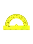 Транспортир 10см 180°, ErichKrause "Neon Solid", пластик, непрозрачный, коробка-дисплей, МИКС (комплект 20 шт) - фото 45943418