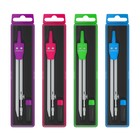 Готовальня ErichKrause School, 2 предм., 135мм, циркуль с радиусом 21 см + сменный грифель - фото 22065020