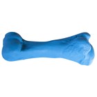 Игрушка "Кость литая" средняя Зооник 15,8 см, пластикат, синяя - фото 298714577