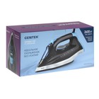 Утюг Centek CT-2315, 2600 Вт, керамическая подошва, 320 мл, чёрный 9519813 - фото 56548