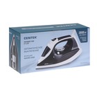 Утюг Centek CT-2317, 2800 Вт, керамическая подошва, 300 мл, бело-чёрный 9519816 - фото 56560