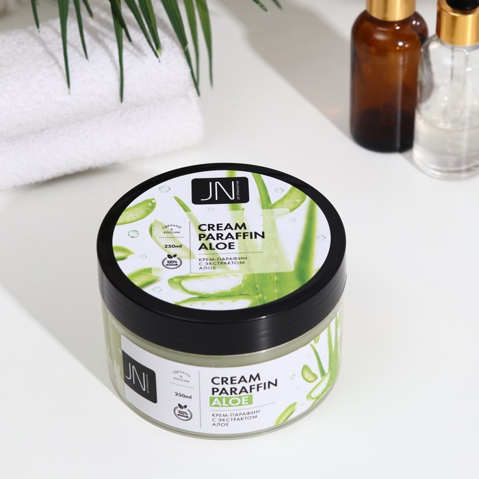 Крем-парафин JessNail, с экстрактом алоэ,  250мл 33537