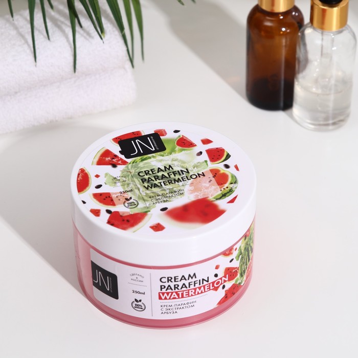 Крем-парафин JessNail, с экстрактом арбуза,  250мл 33538