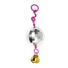 Игрушка "Диско-шар" с колокольчиком, 15 см, d 5.2 см - Фото 4