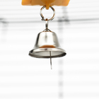 Игрушка для птиц "Зеркальность" с колокольчиком, 5,5 х 3,5 х 3 см, микс цветов - фото 24441363