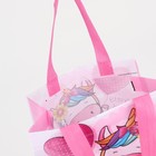 Сумка детская без застежки, розовая - Фото 3