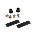 Петля для стеклянных дверей, цвет золото - фото 24186606