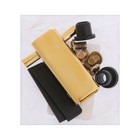 Петля для стеклянных дверей, цвет золото - фото 24186607