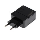 Сетевое зарядное устройство Exployd EX-Z-1430, 2 USB, 2.4 А, черное - Фото 2