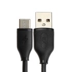 Сетевое зарядное устройство Exployd EX-Z-594, 2 USB, 3.1 А, кабель Type-C, черное - Фото 6