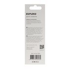 Кабель Exployd EX-K-1264, Type-C - USB, 3 А, 1 м, зарядка/передача данных, силикон, белый - фото 51459916 Кабель Exployd EX-K-1264, Type-C - USB, 3 А, 1 м, зарядка/передача данных, силикон, белый - фото 51459916