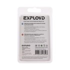 Флешка Exployd 610, 16 Гб, USB3.0, чт до 70 Мб/с, зап до 20 Мб/с, черная - фото 51309036 Флешка Exployd 610, 16 Гб, USB3.0, чт до 70 Мб/с, зап до 20 Мб/с, черная - фото 51309036