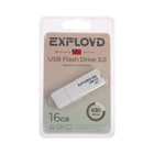 Флешка Exployd 630, 16 Гб, USB3.0, чт до 70 Мб/с, зап до 20 Мб/с, белая - фото 51309046 Флешка Exployd 630, 16 Гб, USB3.0, чт до 70 Мб/с, зап до 20 Мб/с, белая - фото 51309046