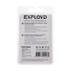 Флешка Exployd 660, 16 Гб, USB3.0, чт до 70 Мб/с, зап до 20 Мб/с, черная - фото 51309050 Флешка Exployd 660, 16 Гб, USB3.0, чт до 70 Мб/с, зап до 20 Мб/с, черная - фото 51309050