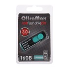 Флешка OltraMax 270, 16 Гб, USB3.0, чт до 70 Мб/с, зап до 20 Мб/с, бирюзовая - фото 51309069 Флешка OltraMax 270, 16 Гб, USB3.0, чт до 70 Мб/с, зап до 20 Мб/с, бирюзовая - фото 51309069