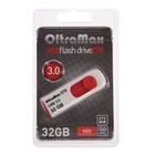 Флешка OltraMax 270, 32 Гб, USB3.0, чт до 70 Мб/с, зап до 20 Мб/с, красная 9514989 - фото 10315706