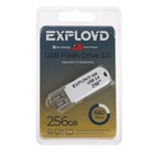 Флешка Exployd 660, 256 Гб, USB3.0, чт до 70 Мб/с, зап до 20 Мб/с, белая - Фото 2