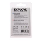 Флешка Exployd 590, 512 Гб, USB3.0, чт до 70 Мб/с, зап до 20 Мб/с, синяя - фото 51309133 Флешка Exployd 590, 512 Гб, USB3.0, чт до 70 Мб/с, зап до 20 Мб/с, синяя - фото 51309133