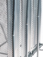 УЦЕНКА Лоток вертикальный для бумаг, 3 отделения, металлическая сетка, серый - Фото 3